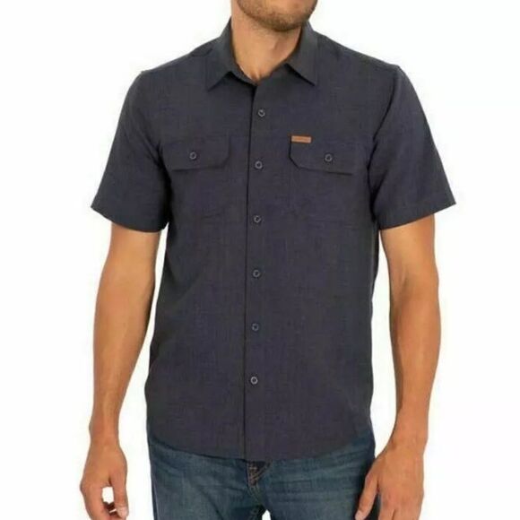 Orvis Men's Short Sleeve Woven Tech Shirt - Picture 1 of 6